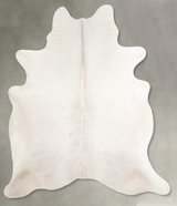 Champagne X-Large Brazilian Cowhide Rug 7'2"H x 6'0"W #A55050 by Hudson Hides