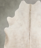 Champagne X-Large Brazilian Cowhide Rug 7'4"H x 6'8"W #A55053 by Hudson Hides