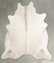 Champagne XX-Large Brazilian Cowhide Rug 7'10"H x 7'5"W #A55056 by Hudson Hides