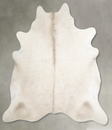 Champagne XX-Large Brazilian Cowhide Rug 7'10"H x 7'5"W #A55056 by Hudson Hides