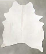 Champagne Large Brazilian Cowhide Rug 6'7"H x 5'1"W #A55058 by Hudson Hides