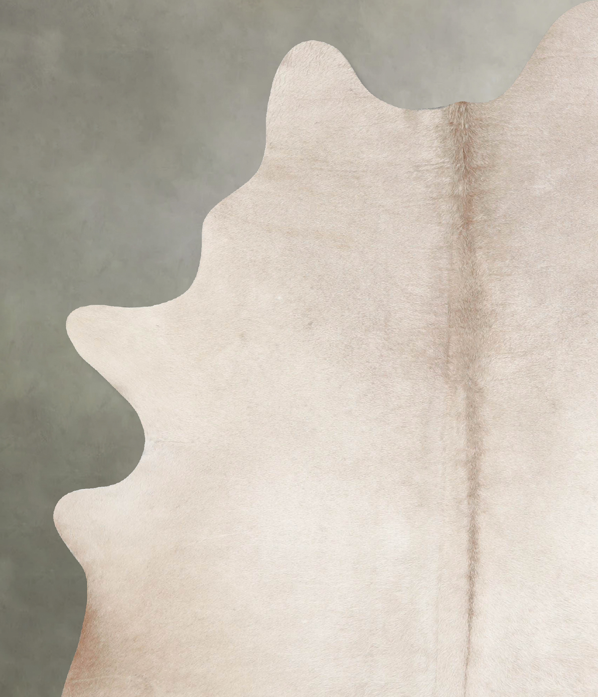 Champagne Large Brazilian Cowhide Rug 7'0"H x 5'3"W #A55060 by Hudson Hides