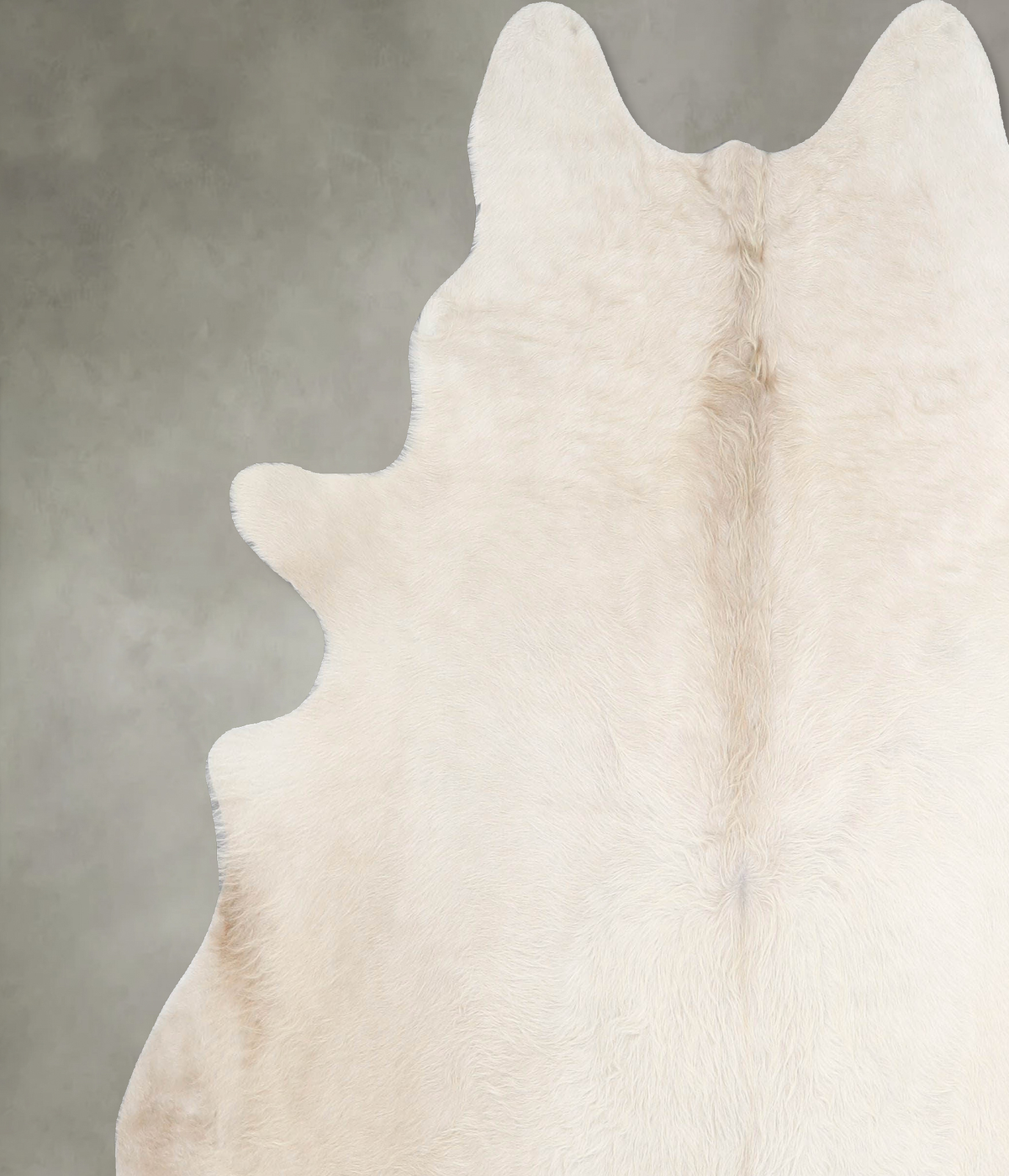 Champagne X-Large Brazilian Cowhide Rug 6'10"H x 6'5"W #A55061 by Hudson Hides