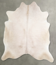 Champagne XX-Large Brazilian Cowhide Rug 7'7"H x 6'9"W #A55063 by Hudson Hides