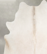 Champagne X-Large Brazilian Cowhide Rug 7'6"H x 6'8"W #A55065 by Hudson Hides