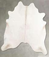 Champagne X-Large Brazilian Cowhide Rug 6'7"H x 6'5"W #A55067 by Hudson Hides