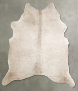 Champagne X-Large Brazilian Cowhide Rug 7'5"H x 6'3"W #A55069 by Hudson Hides