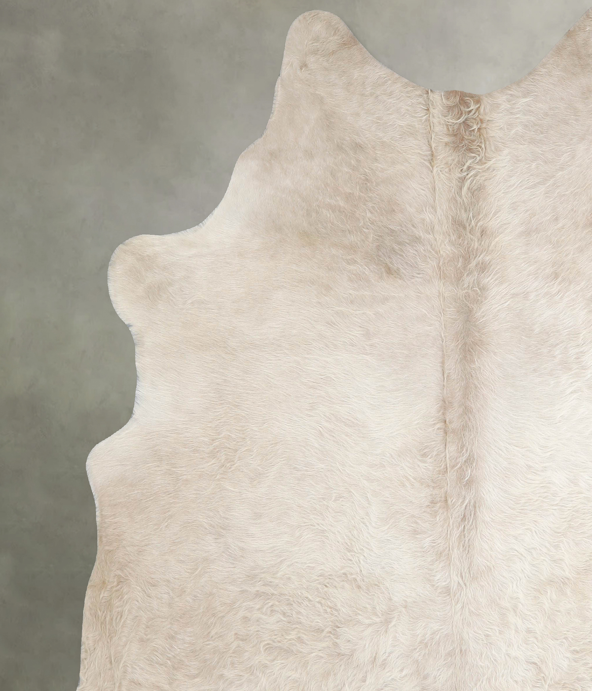 Champagne X-Large Brazilian Cowhide Rug 7'5"H x 6'3"W #A55069 by Hudson Hides