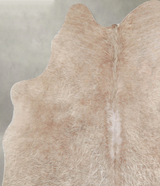 Taupe Medium Brazilian Cowhide Rug 4'11"H x 4'6"W #A55074 by Hudson Hides
