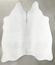 Medium Grey Medium Brazilian Cowhide Rug 4'10"H x 4'9"W #A55076 by Hudson Hides