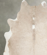 Champagne XX-Large Brazilian Cowhide Rug 7'7"H x 7'0"W #A55080 by Hudson Hides