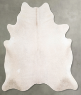Champagne X-Large Brazilian Cowhide Rug 6'9"H x 6'4"W #A55081 by Hudson Hides