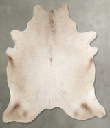 Champagne XX-Large Brazilian Cowhide Rug 7'8"H x 6'8"W #A55082 by Hudson Hides