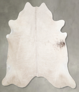 Champagne X-Large Brazilian Cowhide Rug 6'10"H x 7'0"W #A55083 by Hudson Hides