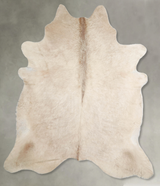 Champagne XX-Large Brazilian Cowhide Rug 7'11"H x 7'2"W #A55084 by Hudson Hides