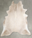 Champagne XX-Large Brazilian Cowhide Rug 7'10"H x 6'8"W #A55085 by Hudson Hides