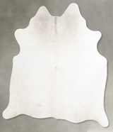 Champagne Large Brazilian Cowhide Rug 5'9"H x 5'8"W #A55087 by Hudson Hides