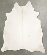 Champagne Large Brazilian Cowhide Rug 5'10"H x 5'9"W #A55088 by Hudson Hides