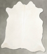 Champagne Large Brazilian Cowhide Rug 5'11"H x 5'4"W #A55089 by Hudson Hides