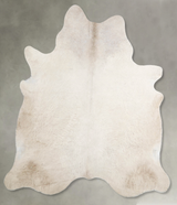 Champagne X-Large Brazilian Cowhide Rug 7'0"H x 6'3"W #A55090 by Hudson Hides