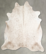 Champagne X-Large Brazilian Cowhide Rug 7'2"H x 6'11"W #A55092 by Hudson Hides