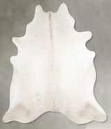 Champagne XX-Large Brazilian Cowhide Rug 7'10"H x 7'0"W #A55093 by Hudson Hides