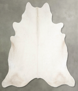 Champagne XX-Large Brazilian Cowhide Rug 7'5"H x 7'9"W #A55095 by Hudson Hides
