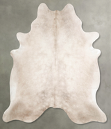 Champagne X-Large Brazilian Cowhide Rug 7'4"H x 6'4"W #A55096 by Hudson Hides