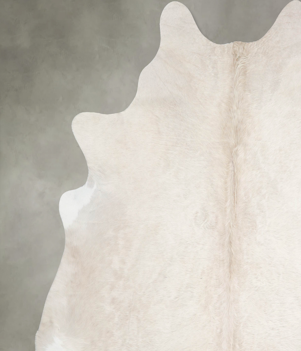 Champagne XX-Large Brazilian Cowhide Rug 7'8"H x 7'4"W #A55097 by Hudson Hides