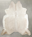 Champagne X-Large Brazilian Cowhide Rug 6'11"H x 6'11"W #A55099 by Hudson Hides