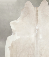 Champagne X-Large Brazilian Cowhide Rug 6'11"H x 6'11"W #A55099 by Hudson Hides