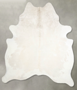 Champagne X-Large Brazilian Cowhide Rug 7'6"H x 6'4"W #A55100 by Hudson Hides