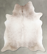 Champagne X-Large Brazilian Cowhide Rug 7'4"H x 6'7"W #A55102 by Hudson Hides