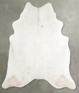 Champagne X-Large Brazilian Cowhide Rug 6'11"H x 6'8"W #A55103 by Hudson Hides