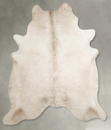 Champagne XX-Large Brazilian Cowhide Rug 7'5"H x 6'11"W #A55105 by Hudson Hides