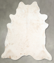 Champagne XX-Large Brazilian Cowhide Rug 7'6"H x 6'10"W #A55106 by Hudson Hides