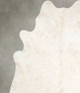 Champagne XX-Large Brazilian Cowhide Rug 7'6"H x 6'10"W #A55106 by Hudson Hides