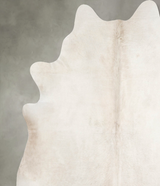 Champagne XX-Large Brazilian Cowhide Rug 7'10"H x 7'6"W #A55108 by Hudson Hides