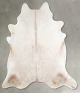 Champagne XX-Large Brazilian Cowhide Rug 7'7"H x 7'0"W #A55110 by Hudson Hides
