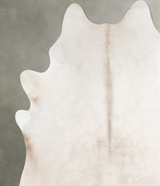 Champagne XX-Large Brazilian Cowhide Rug 7'7"H x 7'0"W #A55110 by Hudson Hides