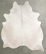 Champagne X-Large Brazilian Cowhide Rug 7'7"H x 6'1"W #A55111 by Hudson Hides