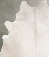 Champagne X-Large Brazilian Cowhide Rug 7'7"H x 6'1"W #A55111 by Hudson Hides