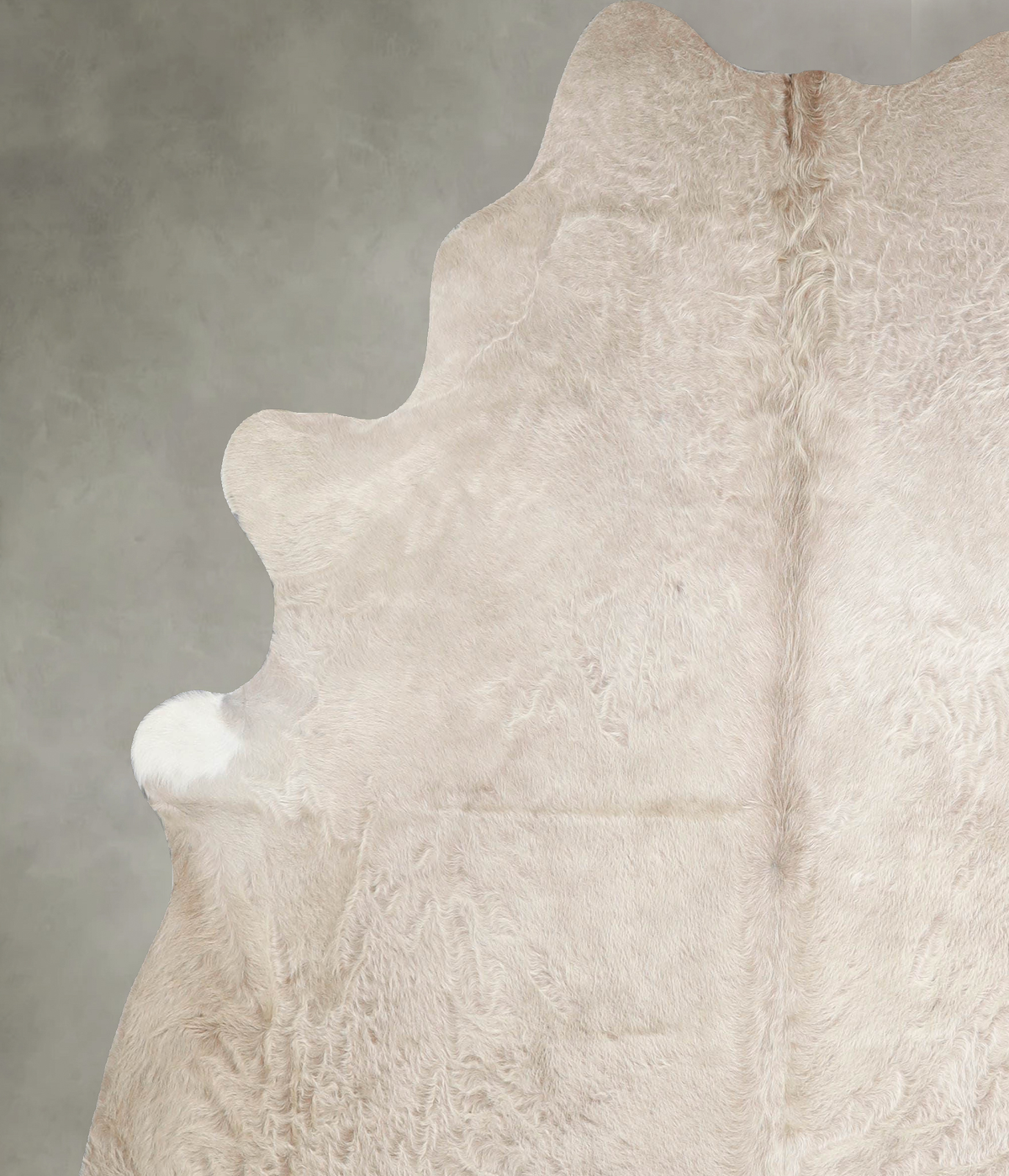 Champagne X-Large Brazilian Cowhide Rug 6'10"H x 6'3"W #A55113 by Hudson Hides
