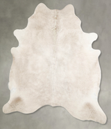 Champagne X-Large Brazilian Cowhide Rug 7'5"H x 6'3"W #A55114 by Hudson Hides