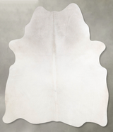 Champagne Medium Brazilian Cowhide Rug 5'9"H x 5'2"W #A55116 by Hudson Hides
