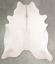 Champagne XX-Large Brazilian Cowhide Rug 7'9"H x 7'4"W #A55122 by Hudson Hides