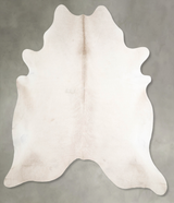 Champagne XX-Large Brazilian Cowhide Rug 7'9"H x 7'4"W #A55122 by Hudson Hides