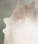 Champagne X-Large Brazilian Cowhide Rug 7'4"H x 6'9"W #A55126 by Hudson Hides