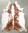 Tricolor XX-Large Brazilian Cowhide Rug 8'5"H x 7'3"W #A55127 by Hudson Hides