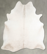 Champagne X-Large Brazilian Cowhide Rug 7'0"H x 6'4"W #A55134 by Hudson Hides